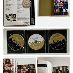 Michael Jackson Visions DVD Set Etc 2010 Collectors All Gold Packaging+ MICHAEL CD Michael 