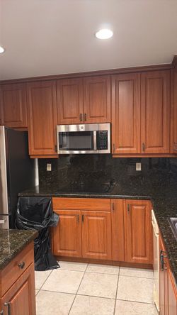 Kitchen cabinets