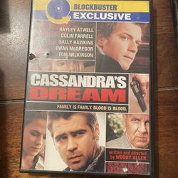 Cassandra’s Dream (DVD 