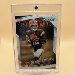 2025 Shedeur Sanders White Disco Prizm Rookie Card🔥