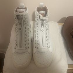 Bally lace up high top sneaker/shoe