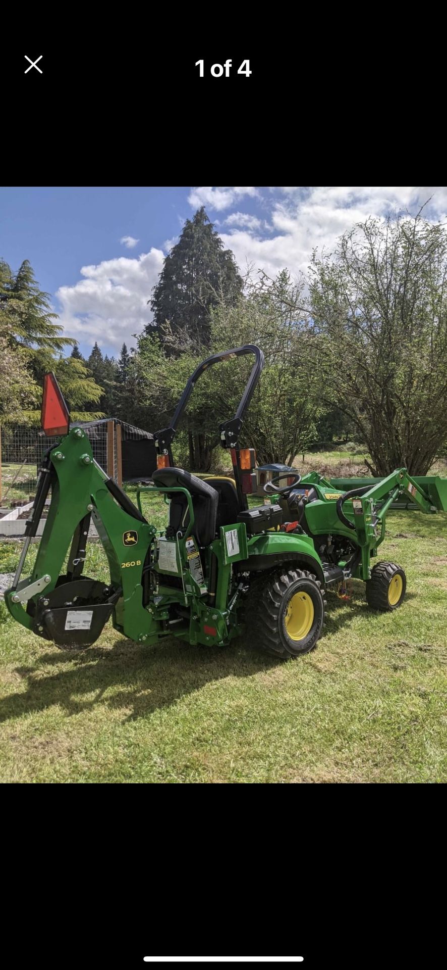John Deere 260b Backhoe Attachment for Sale in Edgewood, WA OfferUp