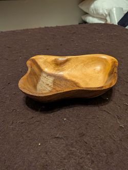 Vintage Monkey Pod Wood Bowl