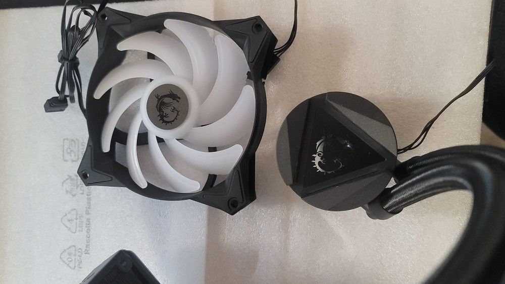 Msi liquid cooler 120r cpu gaming computer cooler