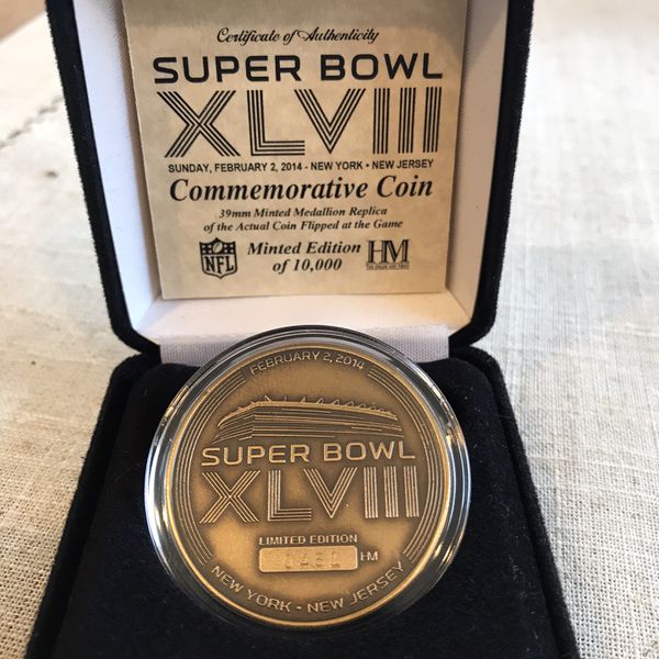 Super Bowl 48 Commemorative Coin for Sale in Seattle, WA OfferUp