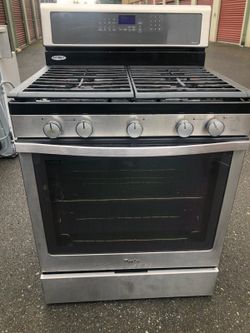 Whirlpool Stainless Steel 5 Burners Gas Stove 