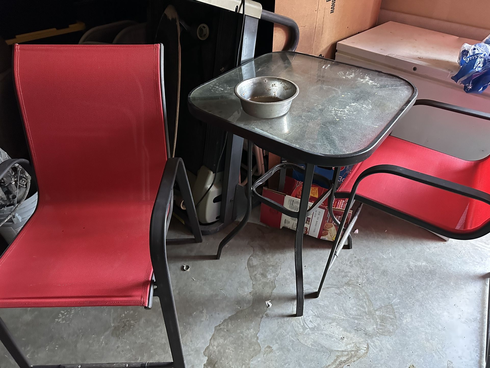 Chair And Table