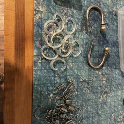 Shower Curtain Hooks And Hold Back