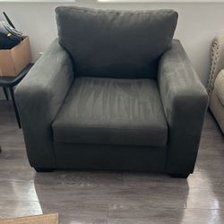 Dark Gray Armchair