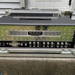 Mesa Dual Rectifier 3-Channel R- 034343 with Heavy Duty Flight Crate and Footswitch