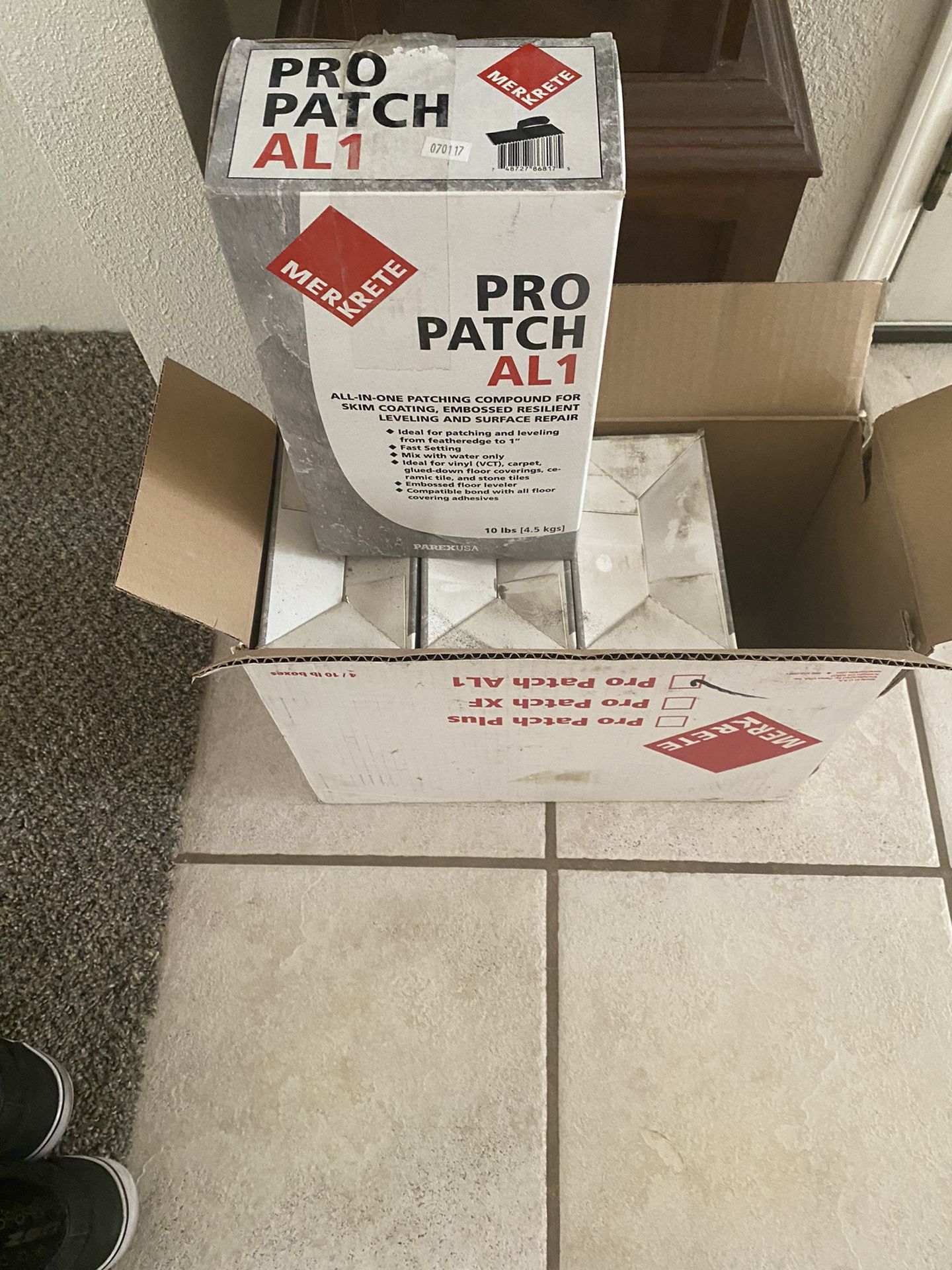 All In One Patching Compound “leather Finish Concrete”