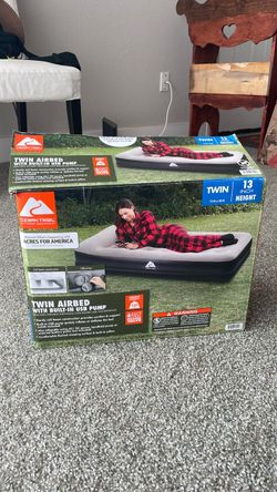 Ozark Trail Twin Airbed with Built-In USB Pump