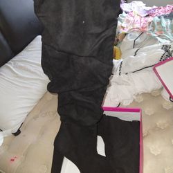 Shoedazzle Thigh high Boots Size 11