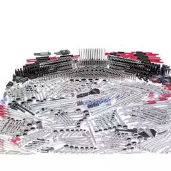 1/4 in., 3/8 in. and 1/2 in. Drive Master Mechanics Tool Set with Impact Sockets (1025-Piece)
