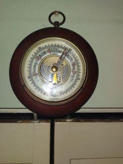  Antique German Barometer 