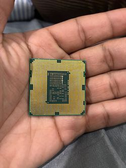 14k broken gold hoop earring //Intel Desktop CPU Processor