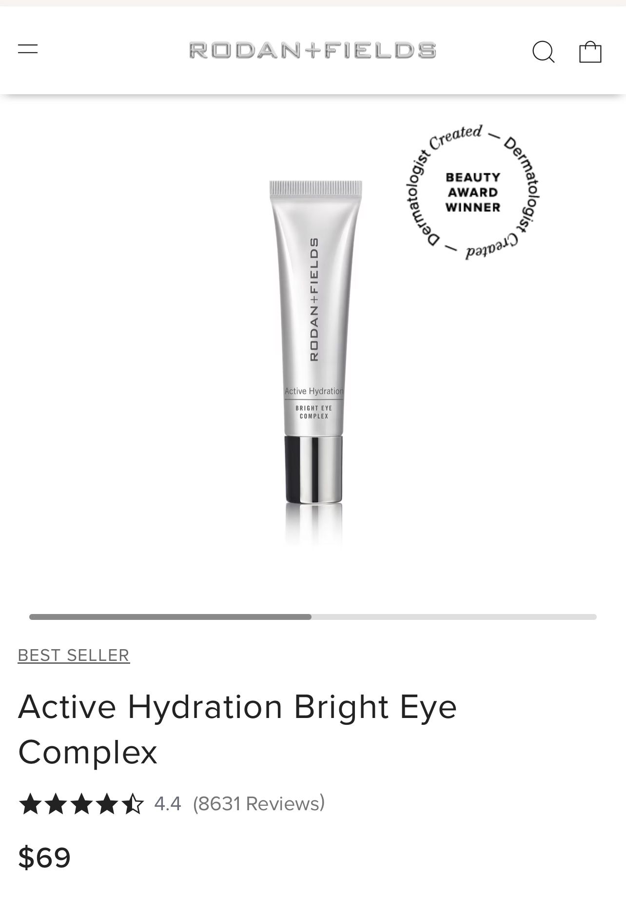 Rodan And fields bright Eye Complex NEW