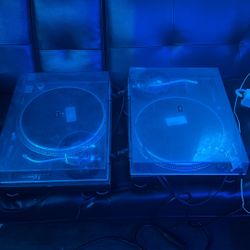 Pair Of Black Technics 1210 MK2