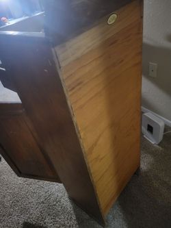 Antique wooden cabinet