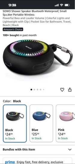 SOWO Shower Wireless Speaker Bluetooth Waterproof