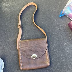 Brown purse