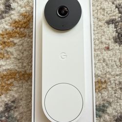 Google Nest Doorbell Wired, 2nd Gen (White)