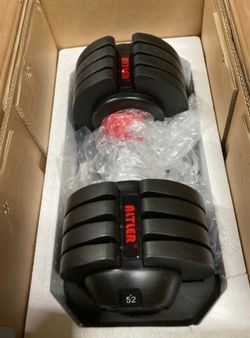 Yes4AII 25lbs Grey Grip Adjustable Dumbbell Weight (just one)