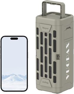 NEW Biege Bluetooth Speaker w/ Magnetic Mount, IPX7 Waterproof, BT 6.0