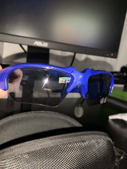 BLUE BLUETOOTH UTILITY GLASSES (switchable Lenses)
