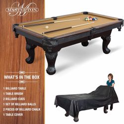 New 87in Pool Table - in box, delivery