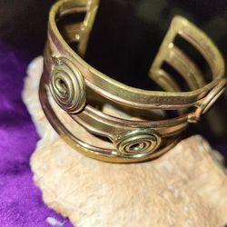 Brass/copper Cuff Bracelet