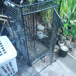Black Parrot Cage