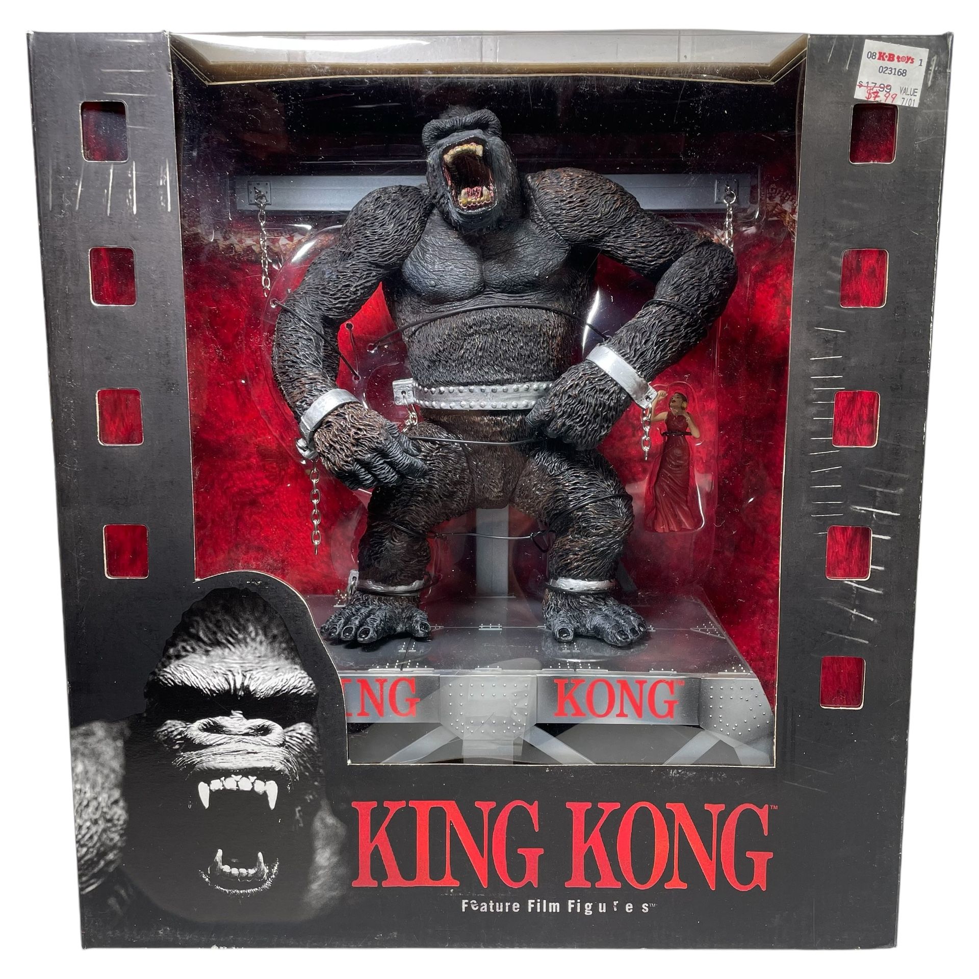 TODD MCFARLANE KING KONG MOVIE MANIACS 3 DELUXE BOX SET FEATURE