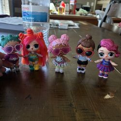 LOL Surprise Dolls Bundle – 5 Dolls
