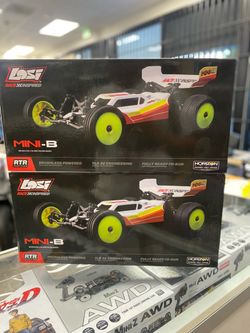 Losi Mini B 1/16 Scale Brushless Buggy.