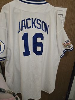 Mitchell & Ness Bo Jackson Kansas City Royals jersey Size 5X With Bo Jackson Trading Card