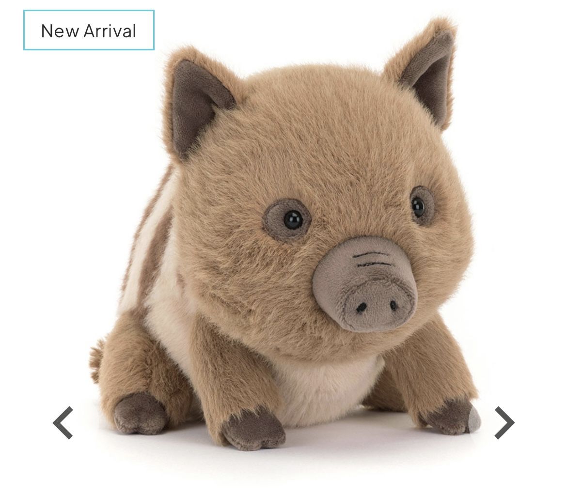 Jellycat Swinley Boar W3BOR