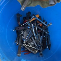 Barrel Of Tools 