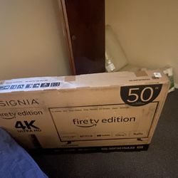 50” Fire TV Brand new In Box Never Opened