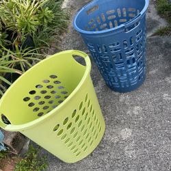 2 Laundry Basket At 5 Dollar Each One