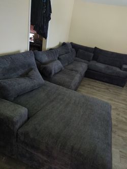 3 pc large sectional couch