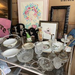 Vintage Dishes & Cut Glass 