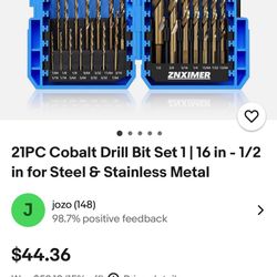 Kobalt (21pc) Drill Bit Set