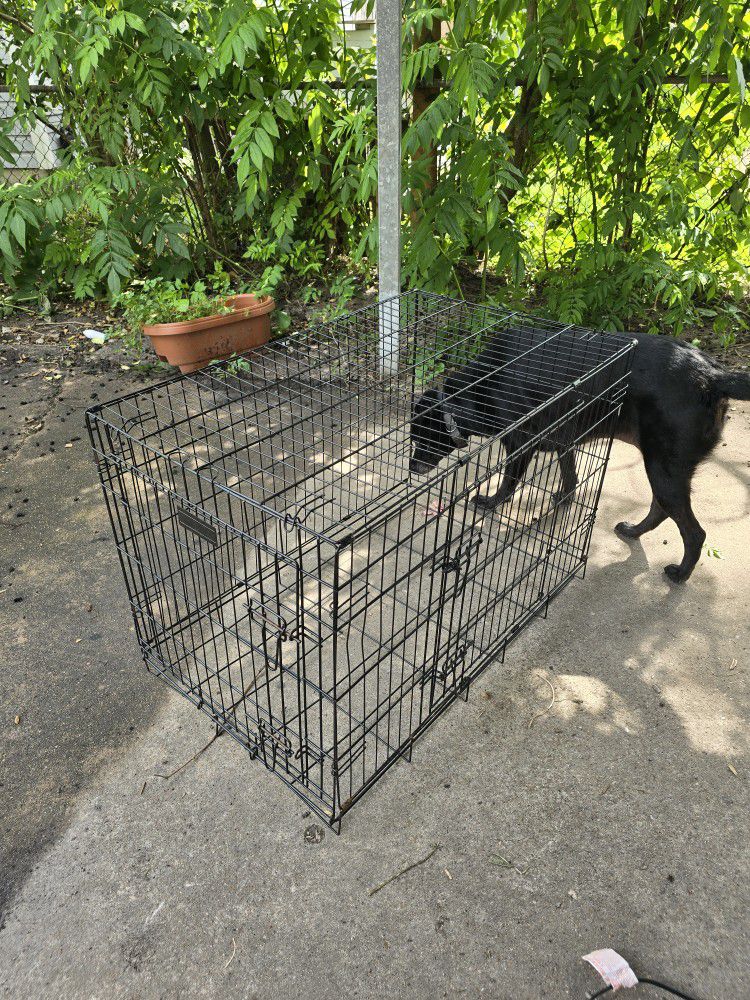 Dog Kennel Without Tray