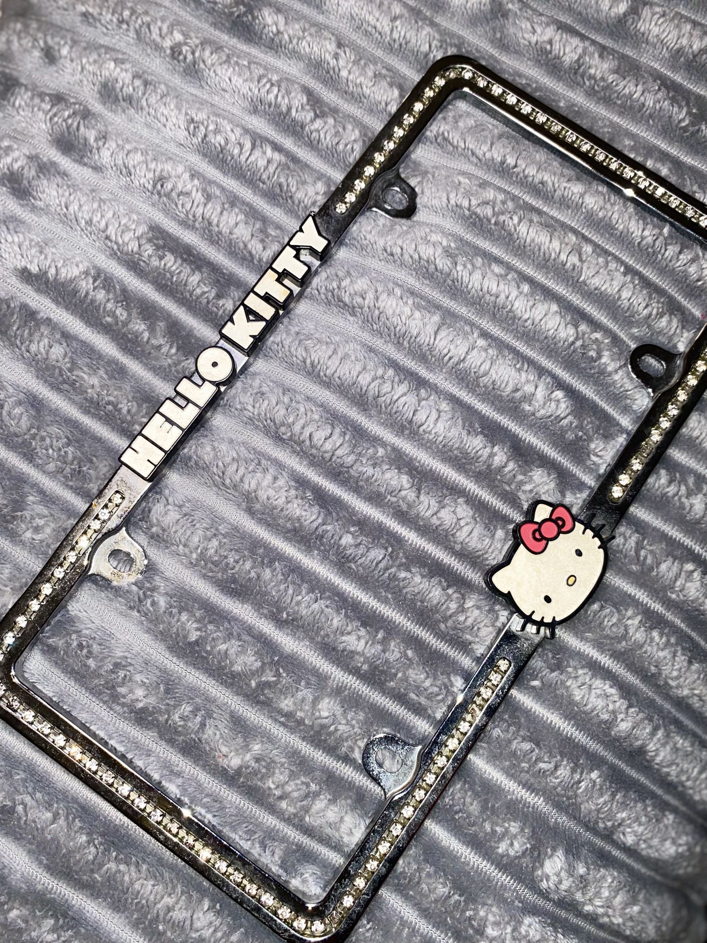 Hello kitty License Plate Frame
