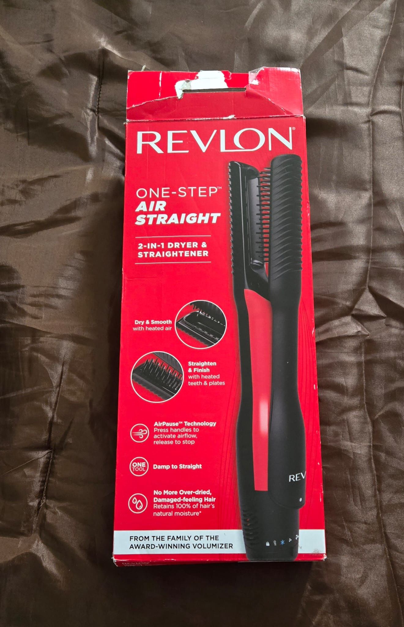 Hairdryer and iron 2 in 1 