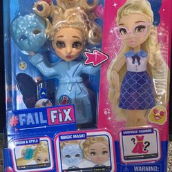 Failfix - PreppiPosh Total Makeover Doll Pack | 8.5" inch Fashion Doll | Total Head-to-Toe Transformation