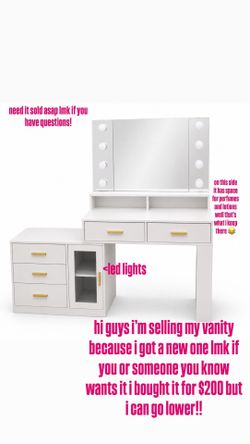 Vanity!!
