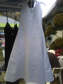 White dress