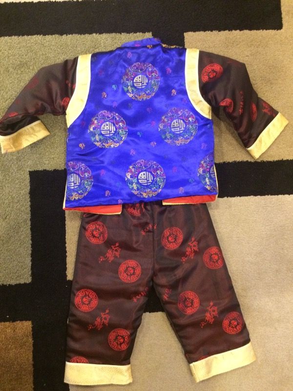 Chinese costume kids 3T 4T